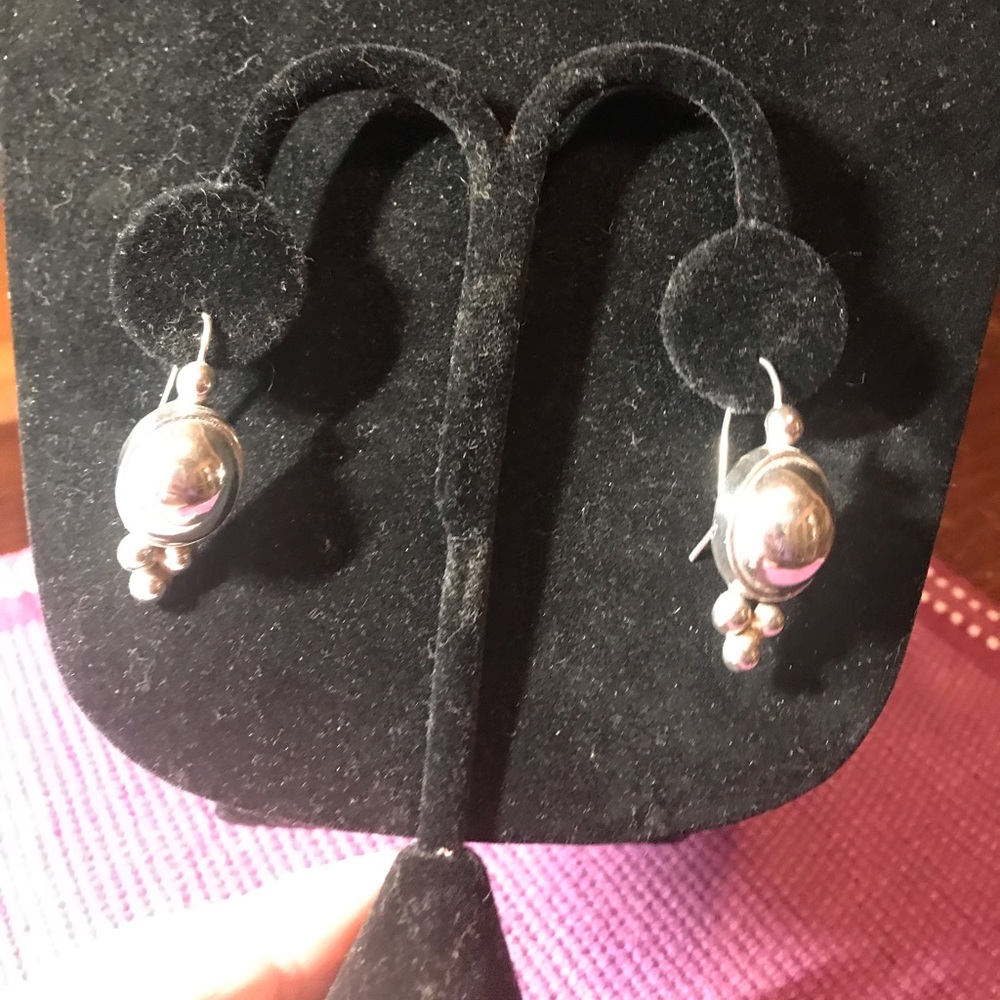Beautiful Silver Mexican Earrings
